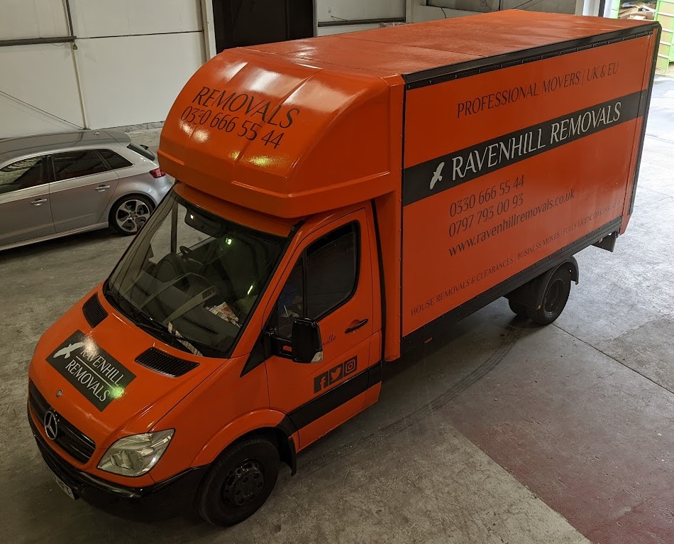 Neville's been our trusted servant for years Mercedes Spritner Luton Van