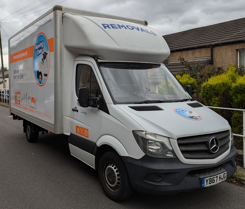 Meet Sidney, our trusted Sprinter Mercedes Sprinter Luton van