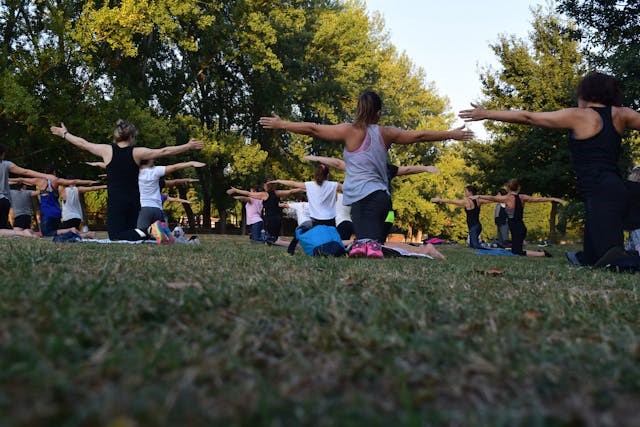 People working out 
